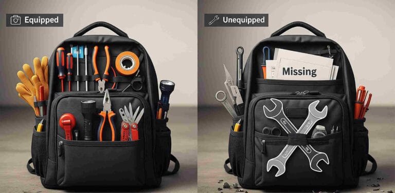 The Opposite of “Equipped”