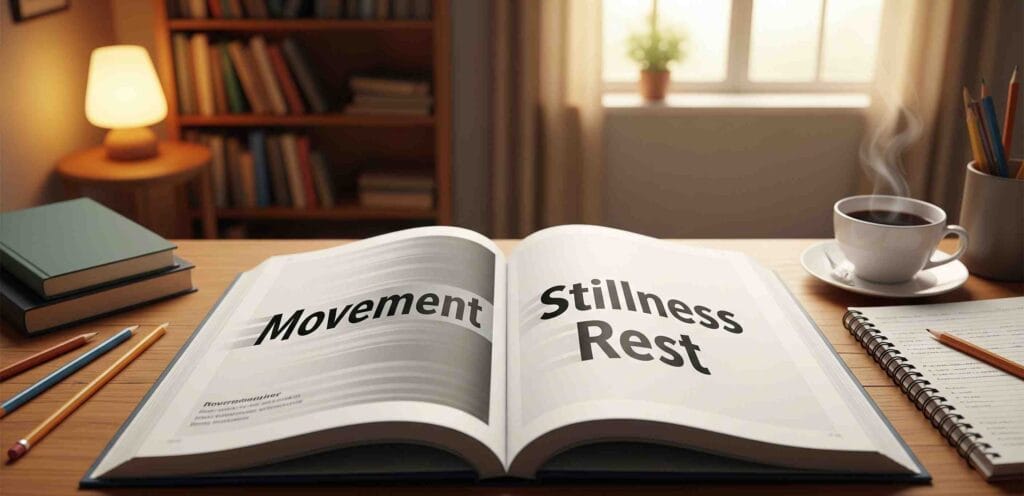 Understanding the Opposite of Movement in English Grammar